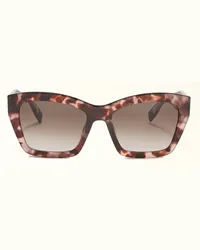 Furla Sunglasses Occhiali Da Sole Pink Havana Rosa Acetato Donna Rosa