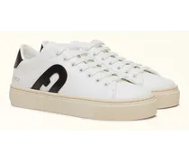 Joy Sneakers Talco H Bianco Pelle Di Vitello Color-block Donna