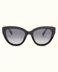 Furla Sunglasses Occhiali Da Sole Nero Nero Acetato Donna Nero