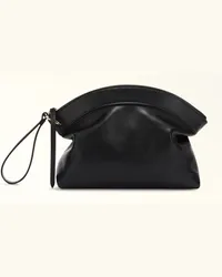 Furla Erica Pouch Nero Nero Pelle Di Vitello Milano Donna Nero