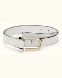 Furla Nuvola Cintura Fissa Marshmallow Bianco Pelle Di Vitello Claris Lux Donna Bianco