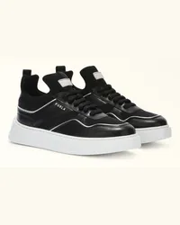 Furla sport Sneakers Nero Nero Tessuto Scuba + Vitello + Cordoncino Donna Nero