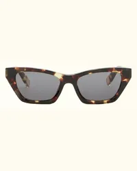 Furla Sunglasses Occhiali Da Sole Havana Marrone Acetato Donna Marrone