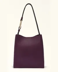 Furla Nuvola Borsa A Secchiello Chianti Viola Pelle Di Vitello Granata Donna Viola