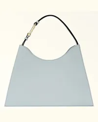 Furla Nuvola Borsa A Spalla Artemisia Blu Pelle Di Vitello Claris Lux Donna Blu