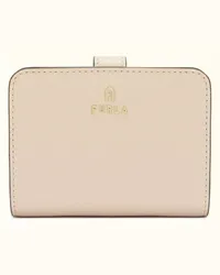 Furla Camelia Portafoglio Compatto Ballerina I Rosa Pelle Stampata Donna Rosa