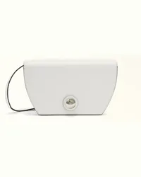 Furla Sfera Borsa A Tracolla Marshmallow Bianco Pelle Di Vitello Morbida Donna Bianco