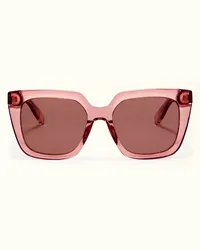 Furla Sunglasses Occhiali Da Sole Corolla Rosa Acetato Trasparente Donna Rosa