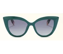 Sunglasses Occhiali Da Sole Jasper Verde Acetato Biologico + Nylon Donna
