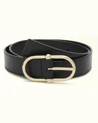 Furla Camelia Cintura Fissa Nero Nero Pelle Di Vitello Morbida Donna Nero