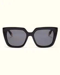 Furla Sunglasses Occhiali Da Sole Nero Nero Acetato Donna Nero