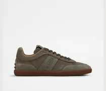 Tabs Sneakers in Pelle Scamosciata