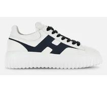 Uomo Maxi Sneaker, Blu,Bianco