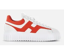 Uomo Maxi Sneaker, Rosso,Bianco