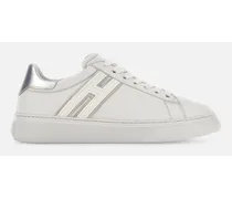 Donna Sneakers total white, Bianco