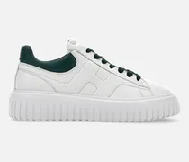 Uomo Maxi Sneaker, Verde,Bianco