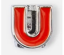Unisex Charm Decorativi e Stringhe per le Scarpe da Donna, Oro,Rosso (Taglia Unica