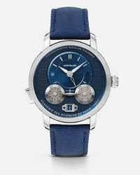 Montblanc Montblanc Star Legacy Nicolas Rieussec Chronograph 43 Mm - Orologi Da Polso - Blu Blu