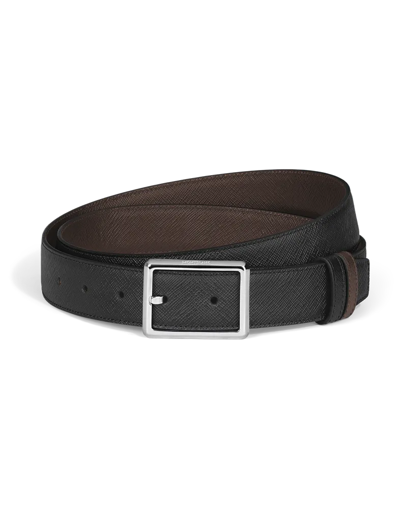 Montblanc Cintura Reversibile mm Rettangolare in Pelle Sartorial - MB222193 - Cinture 