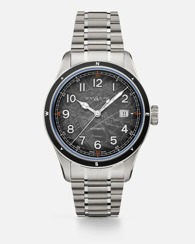 Montblanc Montblanc 1858 Automatic Date 0 Oxygen The 8000 - Orologi Da Polso - Grigio Grigio