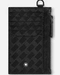 Montblanc Porta Carte Di Credito A 8 Scomparti Extreme 3.0, Tasca Con Cerniera - Custodie Carte - Nero Nero