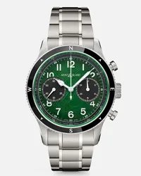 Montblanc Montblanc 1858 Automatic Chronograph 0 Oxygen - Orologi Da Polso - Verde Verde