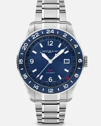 Montblanc Montblanc 1858 Gmt - Orologi Da Polso - Blu Blu