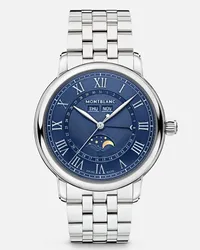 Montblanc Montblanc Star Legacy Full Calendar 42 Mm - Orologi Da Polso - Blu Blu