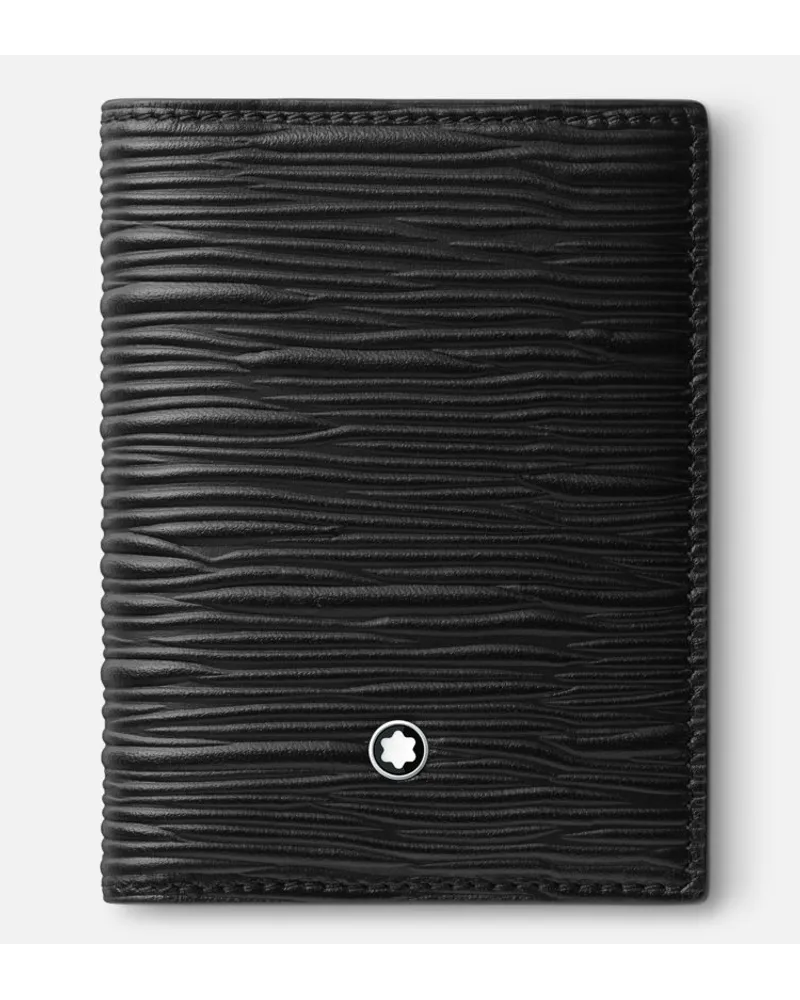 Montblanc Porta Carte 4 Scomparti  4810 - Portacarte - Nero Nero