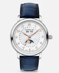 Montblanc Montblanc Star Legacy Full Calendar 42 Mm - Orologi Da Polso - Blu Blu