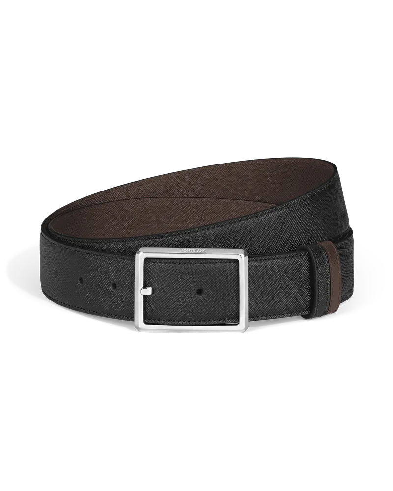 Montblanc Cintura Reversibile mm Rettangolare in Pelle Sartorial - MB222195 - Cinture 