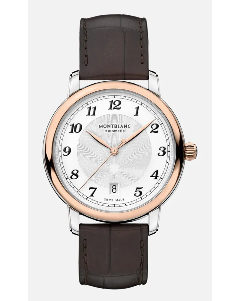 Montblanc Montblanc Star Legacy Automatic Date 39 Mm - Orologi Da Polso - Marrone Marrone