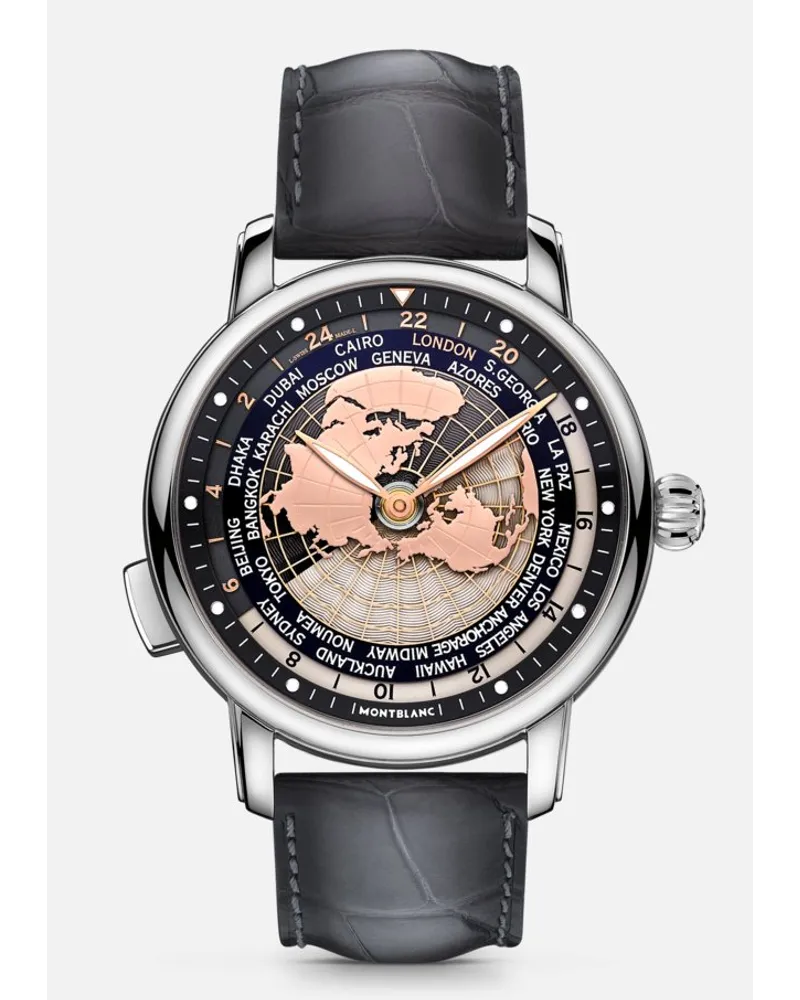 Montblanc Montblanc Star Legacy Orbis Terrarum - Orologi Da Polso - Nero Nero
