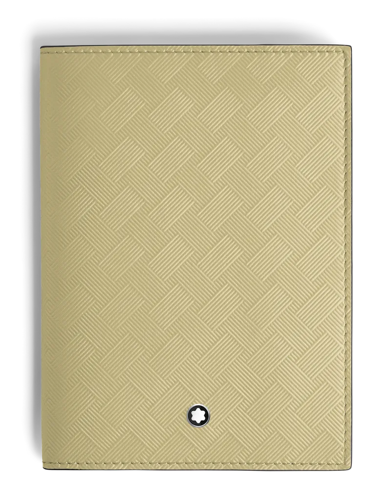 Montblanc Porta Passaporto in Pelle Extreme - Mandorla - Pellame - MB221428 - Custodie Per Passaporto Mandorla