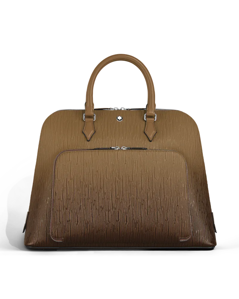 Montblanc Borsa Writing Traveler - Sabbia - Pellame - MB220266 - Tote Bag Sabbia