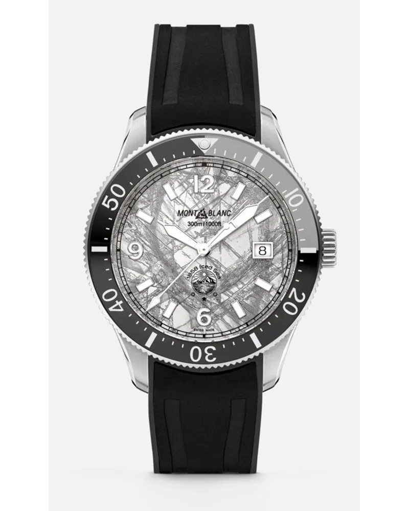 Montblanc Montblanc Iced Sea Automatic Date - Orologi Da Polso - Nero Nero