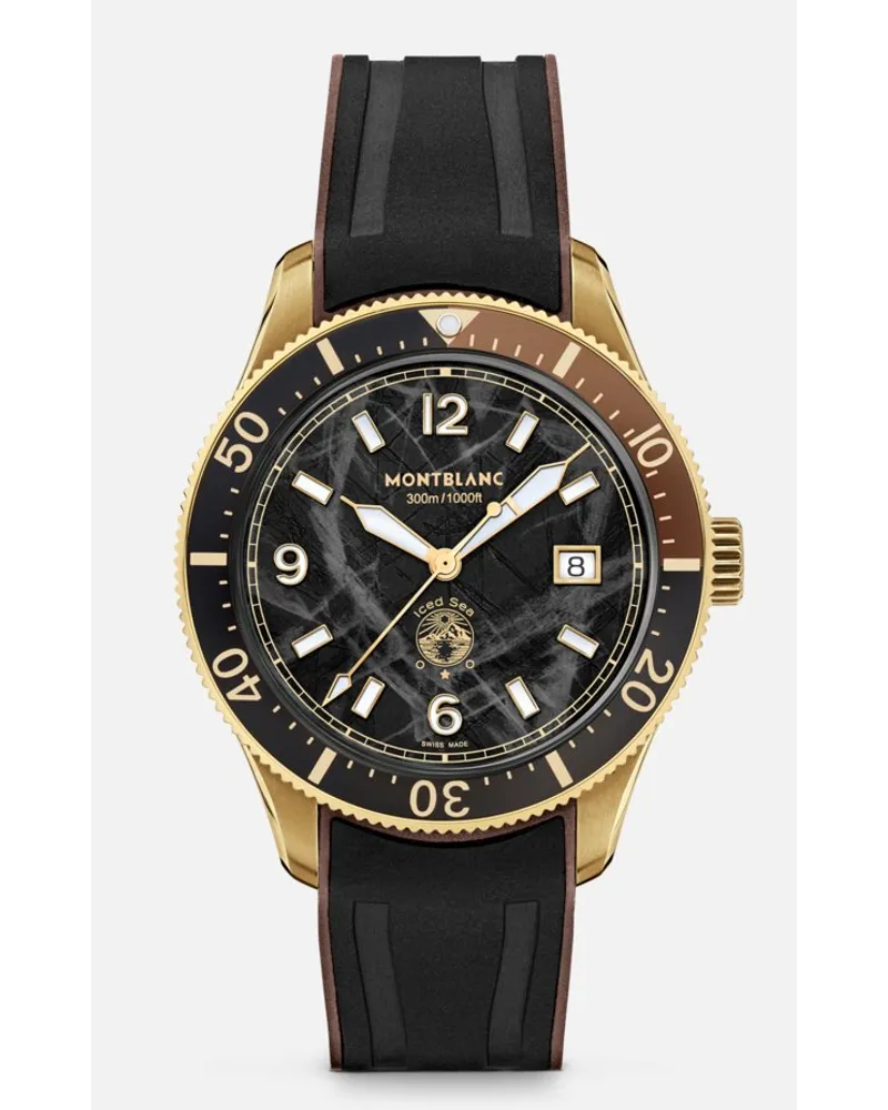 Montblanc Montblanc Iced Sea Automatic Date - Orologi Da Polso - Oro Oro