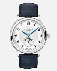 Montblanc Montblanc Star Legacy Moonphase 42 Mm - Orologi Da Polso - Blu Blu