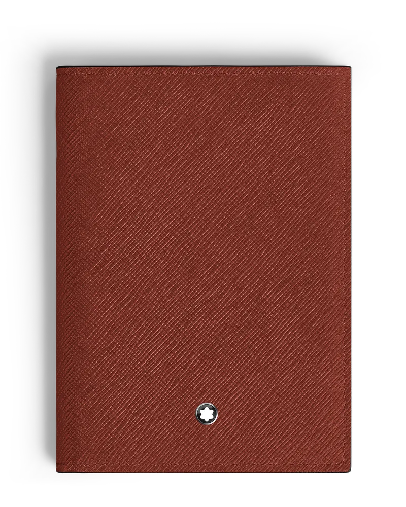 Montblanc Porta Passaporto in Pelle Sartorial - Quercia rossa - Pellame - MB223061 - Custodie Per Passaporto Quercia
