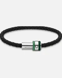 Montblanc Bracciale Montblanc 1858 Ice Sea Verde - Bracciali - Nero Nero