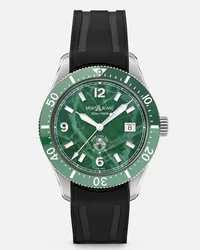 Montblanc Montblanc 1858 Ice Sea Automatic Date - Orologi Da Polso - Verde Verde