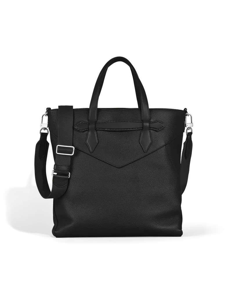Montblanc Tote Montblanc Envelope - Nero - Pellame - MB221616 - Tote Bag Nero