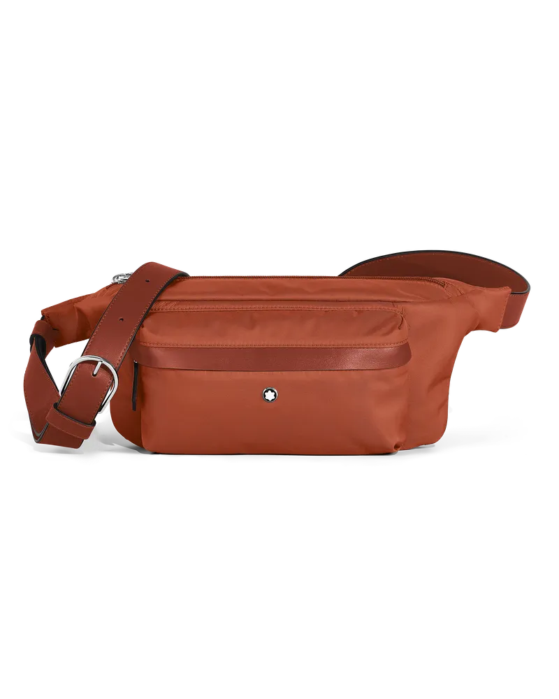 Montblanc Marsupio Montblanc Panorama - Bauxite - Tessuto e Pelle - MB222903 - Marsupi Bauxite