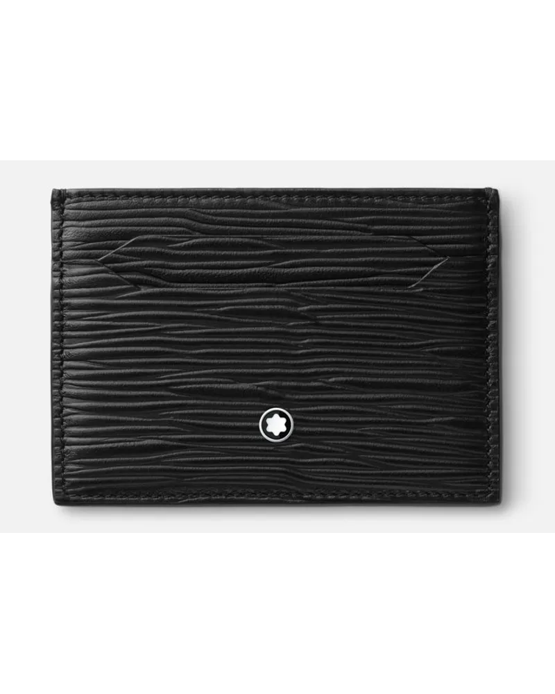 Montblanc Porta Carte 5 Scomparti  4810 - Custodie Carte - Nero Nero