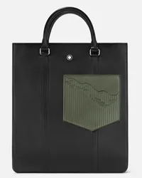 Montblanc Borsa Shopping Media Meisterstück - Tote Bag - Nero Nero