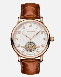 Montblanc Montblanc Star Legacy Exo Tourbillon Slim 42 Mm - Orologi Da Polso - Marrone Marrone