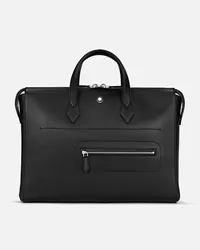 Montblanc Borsa Portadocumenti Sottile Soft - Cartelle - Nero Nero