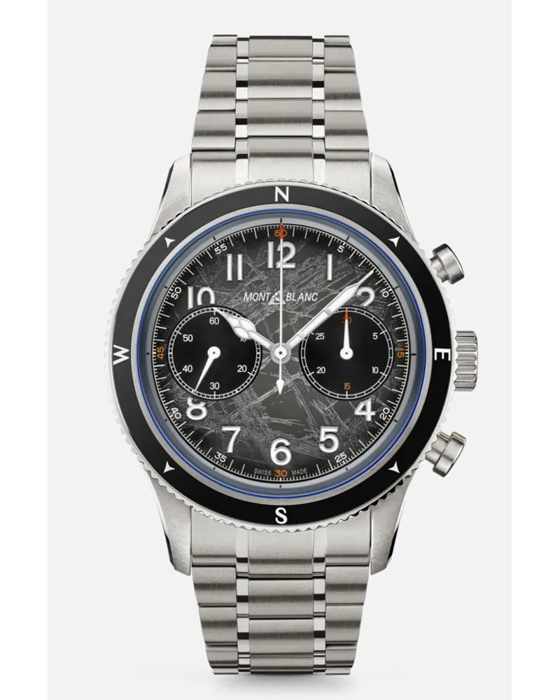 Montblanc Montblanc 1858 Automatic Chronograph 0 Oxygen The 8000 - Orologi Da Polso - Grigio Grigio