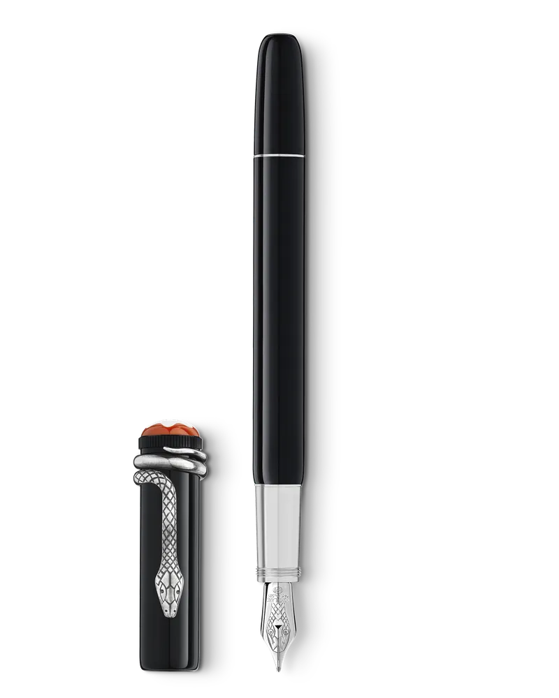 Montblanc Stilografica Montblanc Heritage Rouge et Noir Edizione Speciale - Nero - Pregiata lacca - MB132108 - Stilografiche Nero