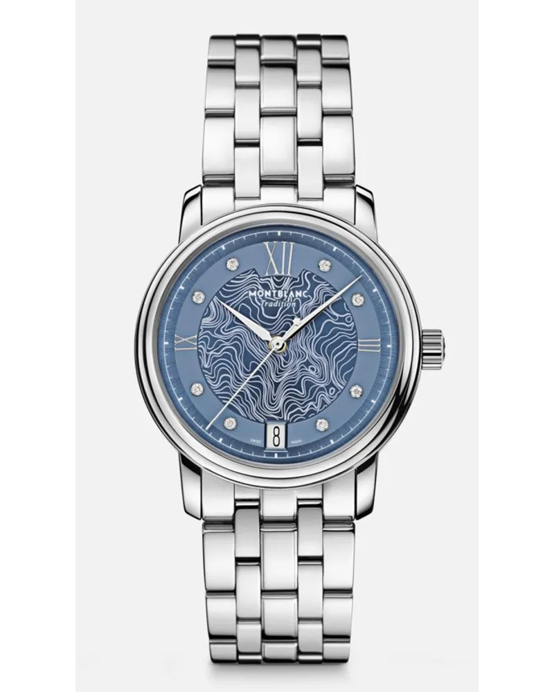 Montblanc Montblanc Tradition Automatic Date 32 Mm - Orologi Da Polso 